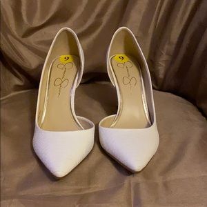 Jessica Simpson - White Pump